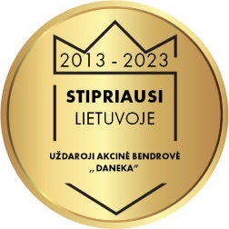 Daneka stipriausi lietuvoje 2013-2023