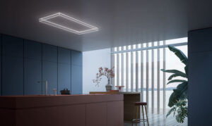 Lubinis gartraukis ALBA, 120cm, be variklio, LED 5500K, baltas
