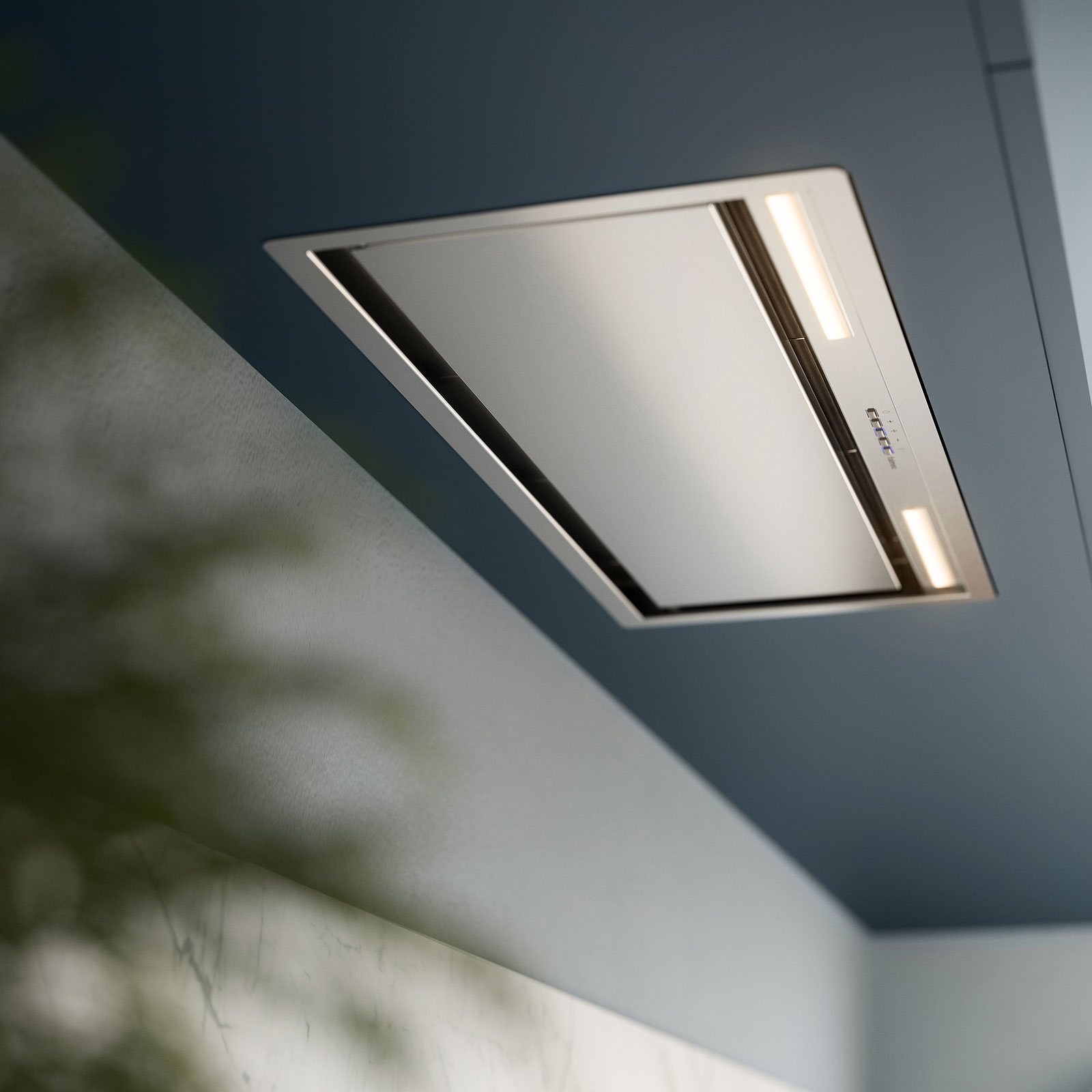Įmontuojamas gartraukis INCASSO A+53 cm, Green Tech variklis, 800m3/h, LED 2x1,2W Įmontuojamas gartraukis INCASSO A+53 cm, Green Tech variklis, 800m3/h, LED 2x1,2W