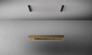 Salos gartraukis LIGHT 120cm, Multi-Air, 800m3/h, juodas, Dialogue valdymo sistema