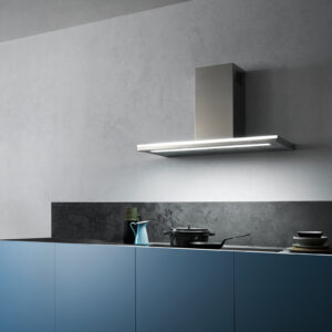 Sieninis gartraukis LUMEN 60cm, 800m3/h, neon 1x13W, AISI304
