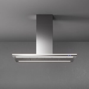 Sieninis gartraukis LUMEN 60cm, 800m3/h, neon 1x13W, AISI304