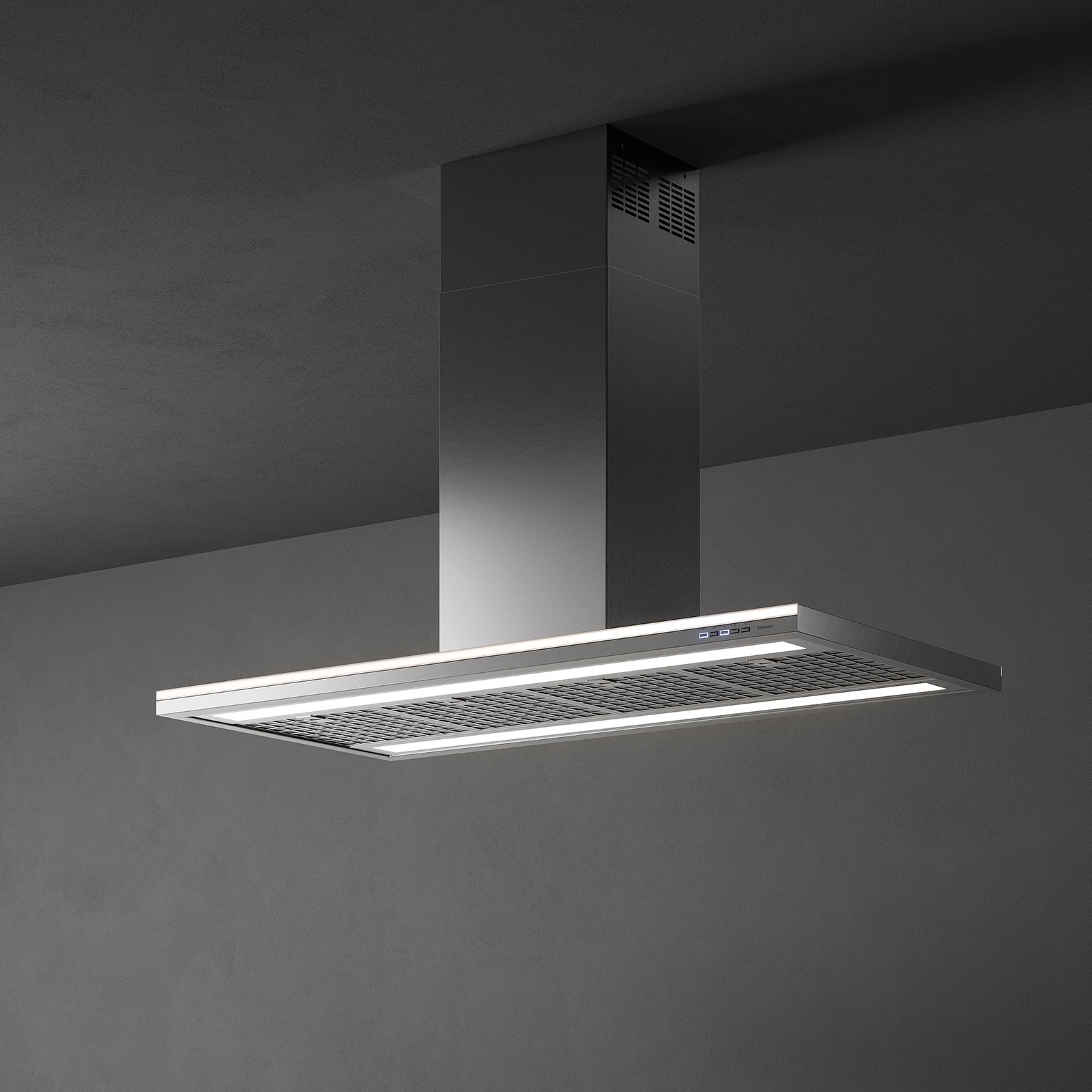 Salos gartraukis LUMEN 175cm DEŠINĖ, 800m3/h, LED juosta 40W, AISI304 - Image 3