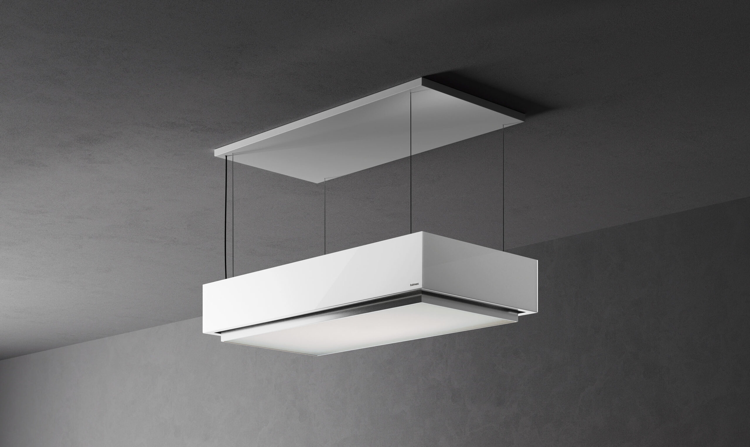 Lubinis gartraukis LEVANTE 120cm, Circle.Tech 600 m3/h, nuotolinis valdymas, LED 2700K-5500K, juodas Lubinis gartraukis LEVANTE 120cm, Circle.Tech 600 m3/h, nuotolinis valdymas, LED 2700K-5500K, juodas