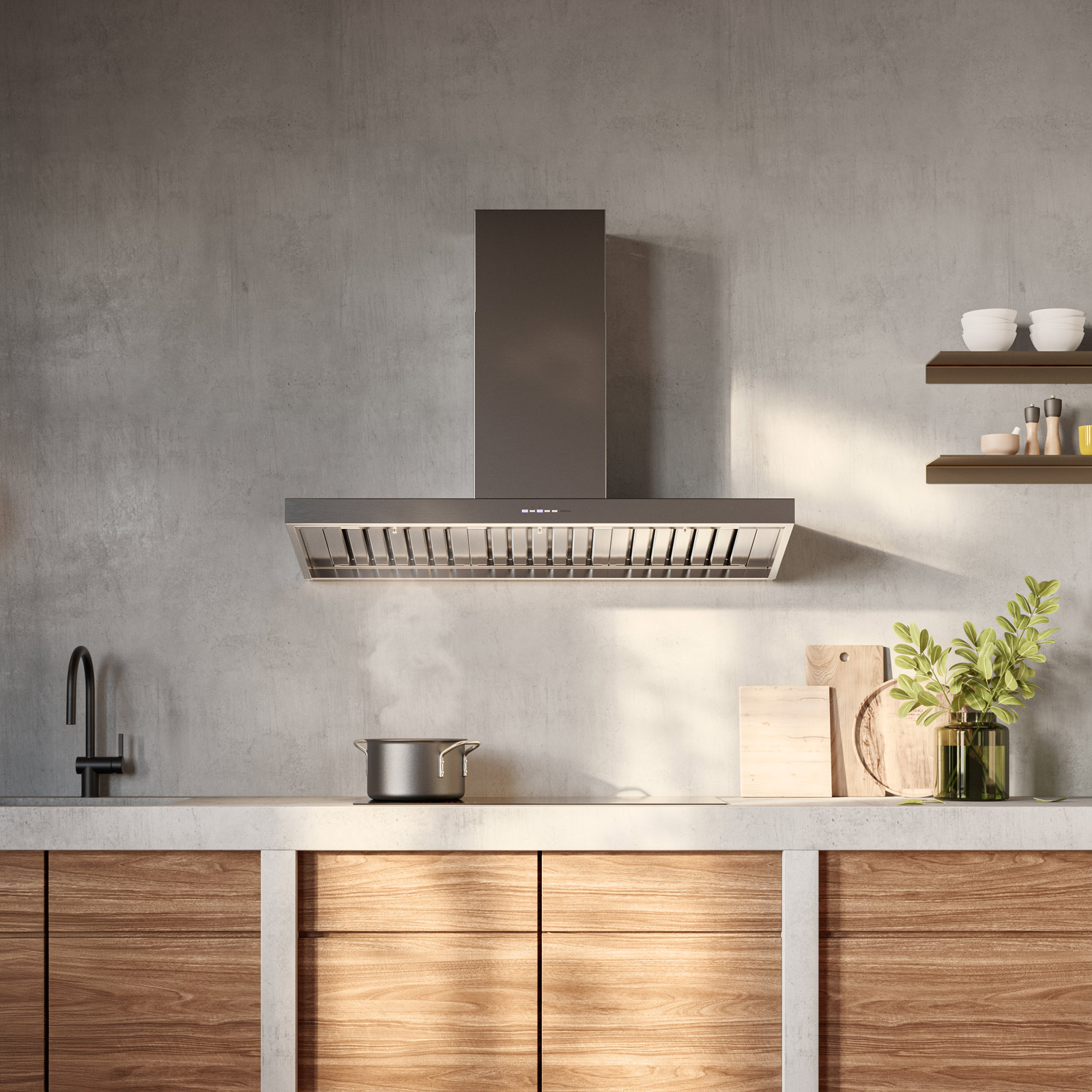 Sieninis gartraukis MARTE 90cm PRO, 950 m3/h, LED 3x1,2W reguliuojamos spalvinės temperatūros ir ryškumo, AISI304 Sieninis gartraukis MARTE 90cm PRO, 950 m3/h, LED 3x1,2W reguliuojamos spalvinės temperatūros ir ryškumo, AISI304