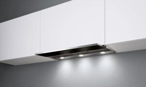 Įmontuojamas gartraukis MOVE 60cm, 800m3/h, LED 2x1,2W, baltas