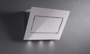 Sieninis gartraukis QUASAR 60cm, 800m3/h, LED 2x1,2, juodas stiklas
