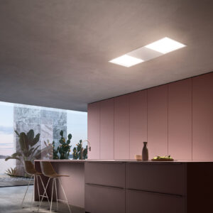 Lubinis gartraukis SKEMA be variklio, 120 cm, LED 43 W, baltas