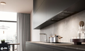 Sieninis gartraukis VIRGOLA evolution 90cm, 600m3/h, LED 2x1,2W, AISI304 - Image 3