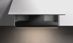 Sieninis gartraukis VIRGOLA NO-DROP TOUCH Comfort 60cm, 800m3/h, LED 2x1,2W (3200- 5500K), JUODAS Sieninis gartraukis VIRGOLA NO-DROP TOUCH Comfort 60cm, 800m3/h, LED 2x1,2W (3200- 5500K), JUODAS
