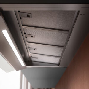 Sieninis gartraukis VIRGOLA TOUCH Comfort 60cm, 800m3/h, LED 2x1,2W (3200- 5500K), Scotch Brite