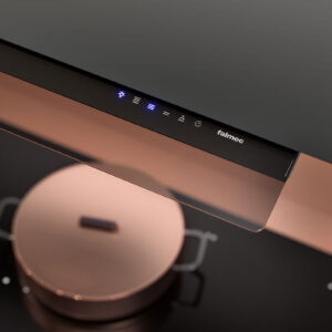 Sieninis gartraukis VIRGOLA TOUCH Comfort 60cm, 800m3/h, LED 2x1,2W (3200- 5500K), Scotch Brite