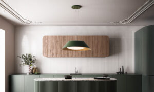 Salos gartraukis Vogue Ø88 cm, žalias, 600 m3/h Salos gartraukis Vogue Ø88 cm, žalias, 600 m3/h