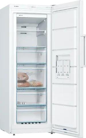 Bosch GSN29VWEP laisvai pastatomas vertikalus šaldiklis
