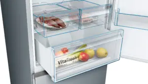 Bosch KGN49XLEA laisvai pastatomas šaldytuvas-šaldiklis