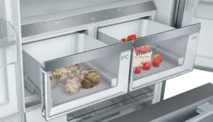 Bosch KFF96PIEP American style / Multi Door šaldytuvas-šaldiklis