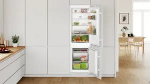 Bosch KIV865SE0 įmontuojamas šaldytuvas-šaldiklis