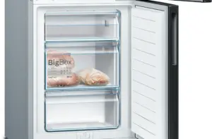 Bosch KGV36VBEAS laisvai pastatomas šaldytuvas-šaldiklis