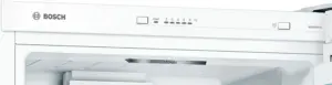 Bosch KGV362WEAS laisvai pastatomas šaldytuvas-šaldiklis