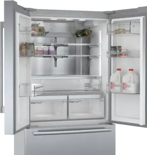 Bosch KFF96PIEP American style / Multi Door šaldytuvas-šaldiklis