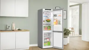 Bosch KGN362LDF laisvai pastatomas šaldytuvas-šaldiklis