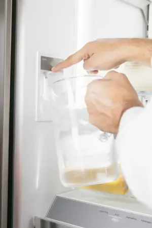 Bosch KFF96PIEP American style / Multi Door šaldytuvas-šaldiklis