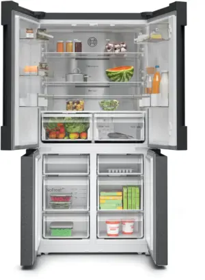 Bosch KFN96AXEA Cross Door šaldytuvas-šaldiklis su VitaFresh XXL