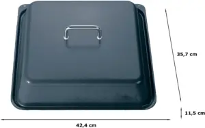 Bosch HEZ633001 emaliuotas dangtis profesionaliai skardai