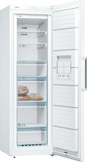 Bosch GSN36CWEP laisvai pastatomas vertikalus šaldiklis
