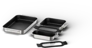 Bosch HEZ9FF040 Flex Pan rinkinys, 4 vnt. Bosch HEZ9FF040 Flex Pan rinkinys, 4 vnt.