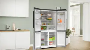 Bosch KFN96APEA Cross Door šaldytuvas-šaldiklis su VitaFresh XXL