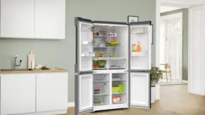 Bosch KFN96AXEA Cross Door šaldytuvas-šaldiklis su VitaFresh XXL