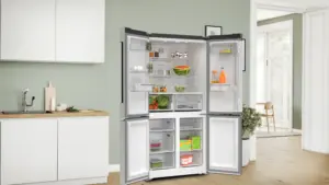 Bosch KFN96VPEA Cross Door šaldytuvas-šaldiklis su VitaFresh XXL