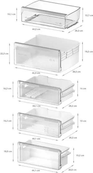 Bosch KIN96VFD0 įmontuojamas šaldytuvas-šaldiklis