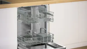 Bosch Serija 4 Indaplovė, montuojama iš apačios 60 cm Šlifuotas plienas