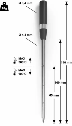 Bosch HEZ32WA00 belaidis maisto termometras