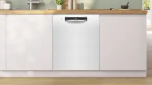 Bosch Serija 4 Indaplovė, montuojama iš apačios 60 cm Balta