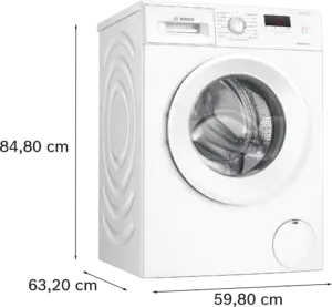 Bosch WGE03200SN skalbyklė, pakraunama iš priekio