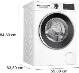 Bosch Serija 6 Skalbyklė-džiovyklė 10.5/6 kg maks. 1400 aps./min.