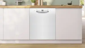 Bosch Serija 2 Indaplovė, montuojama iš apačios 60 cm Balta