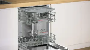 Bosch Serija 4 Indaplovė, montuojama iš apačios 60 cm Šlifuotas plienas