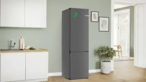 Bosch Serija 4 Laisvai statomas šaldytuvas-šaldiklis su šaldiklio skyriumi apačioje 203 x 60 cm Ketaus , ,, Total No Frost