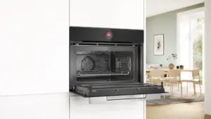 Bosch CMG7241B1 kompaktiška orkaitė su mikrobangų funkcija