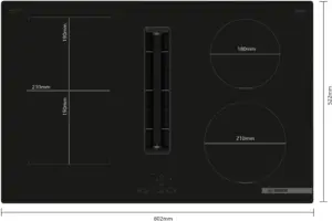 Bosch PVS811B16E kaitlentė su integruotu gartraukiu