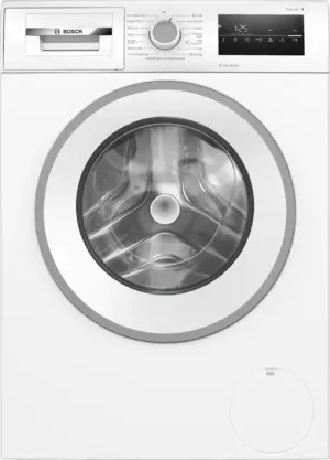 Bosch Serija 4 Skalbyklė, pakraunama iš priekio 9 kg maks. 1400 aps./min.