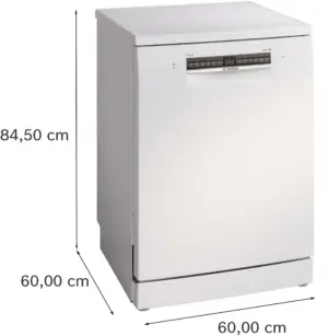 Bosch SMS4HVW14E laisvai pastatoma indaplovė