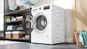 Bosch Serija 4 Skalbyklė, pakraunama iš priekio 9 kg maks. 1400 aps./min.