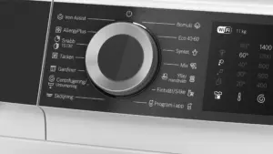 Bosch WGK264ZLSN skalbyklė, pakraunama iš priekio