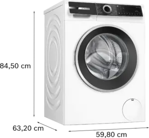 Bosch WGK264ZLSN skalbyklė, pakraunama iš priekio