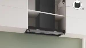 Bosch DBB85CC60 įmontuojamas dizaino gartraukis